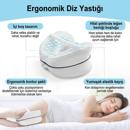 Siyatik ve Bel Ağrısı Giderici Visco Bacak Yastığı